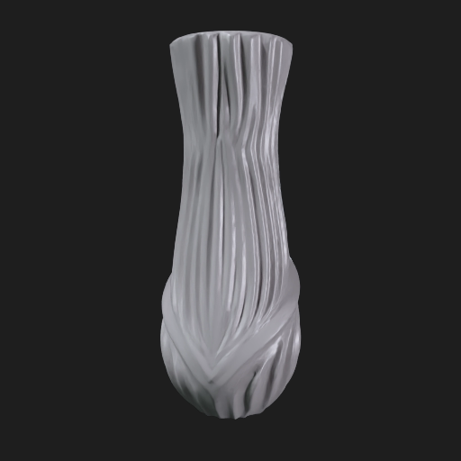 3D printed wave vase